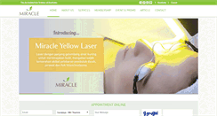 Desktop Screenshot of miracle-clinic.com